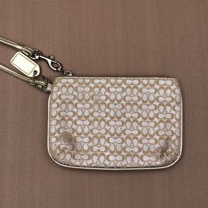 COACH wristlet